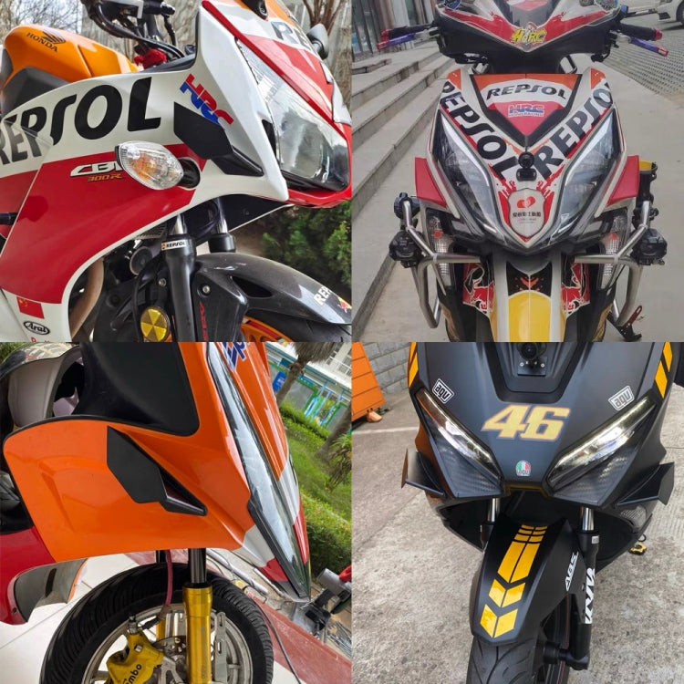 Motorcycle Dynamic Motorcycle Wing Kit, M-L031 (Black), M-L031 (Blue), M-L031 (Red), M-L031 (White)