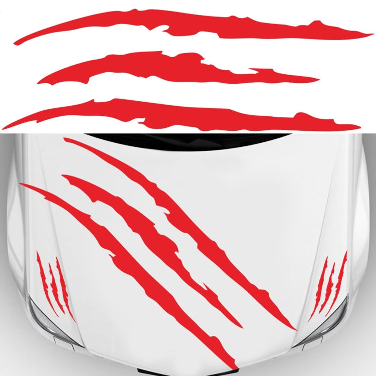 D-865 Claw Scratches Pattern Car Modified Decorative Sticker, D-865