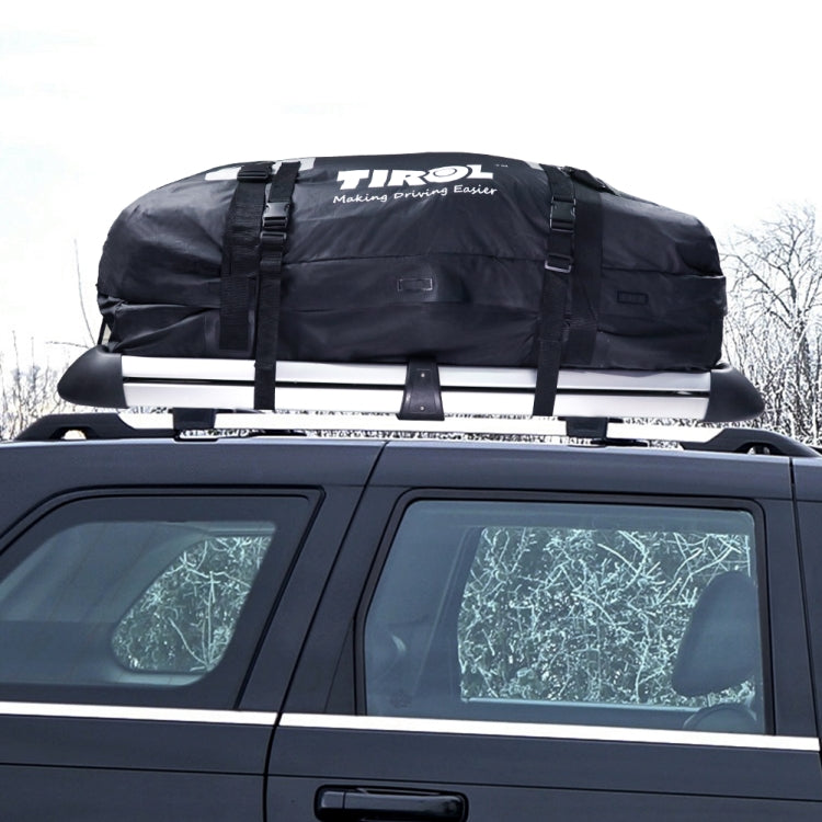 T24528 15 Cubic Foot Car Universal Rainproof Roof Luggage Outdoor Camper Roof Bag, T24528