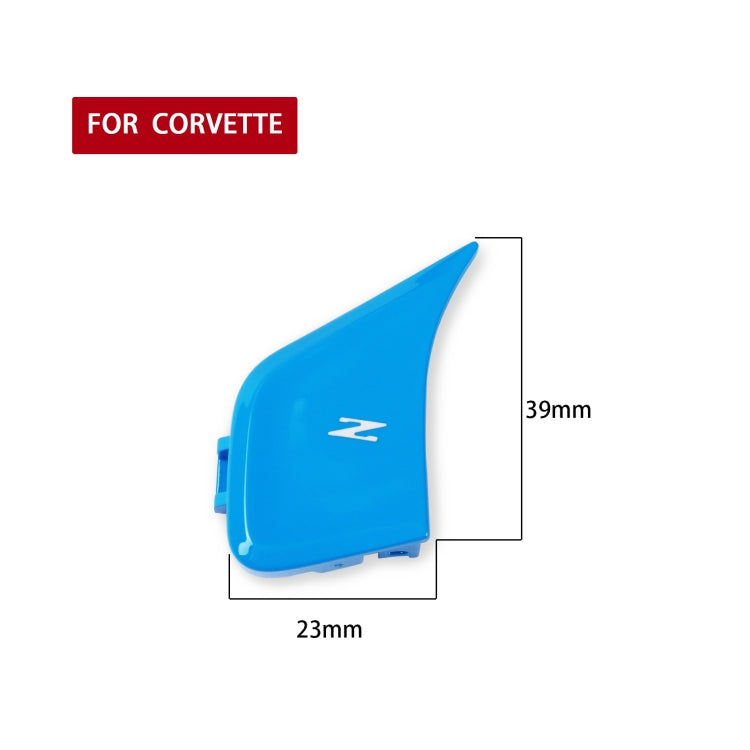 Car Steering Wheel Buttons for Chevrolet Corvette C8 2020-2021, Steering Wheel Button(Blue), Steering Wheel ButtonSteering Wheel Button