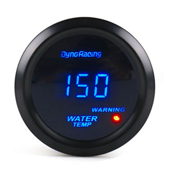 Car Modified 12V Universal 52mm Blue Light Digital Display Meter, Voltmeter, Water Temperature Gauge, Oil Temperature Gauge, Oil Pressure Gauge, Turbo Boost Gauge BAR, Turbo Boost Gauge PSI, Tachometer