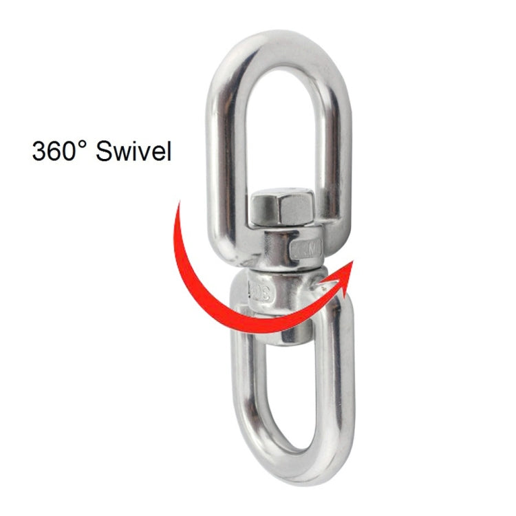 8mm 304 Stainless Steel Universal Rotating Ring, 4mm, 5mm, 6mm, 8mm, 10mm