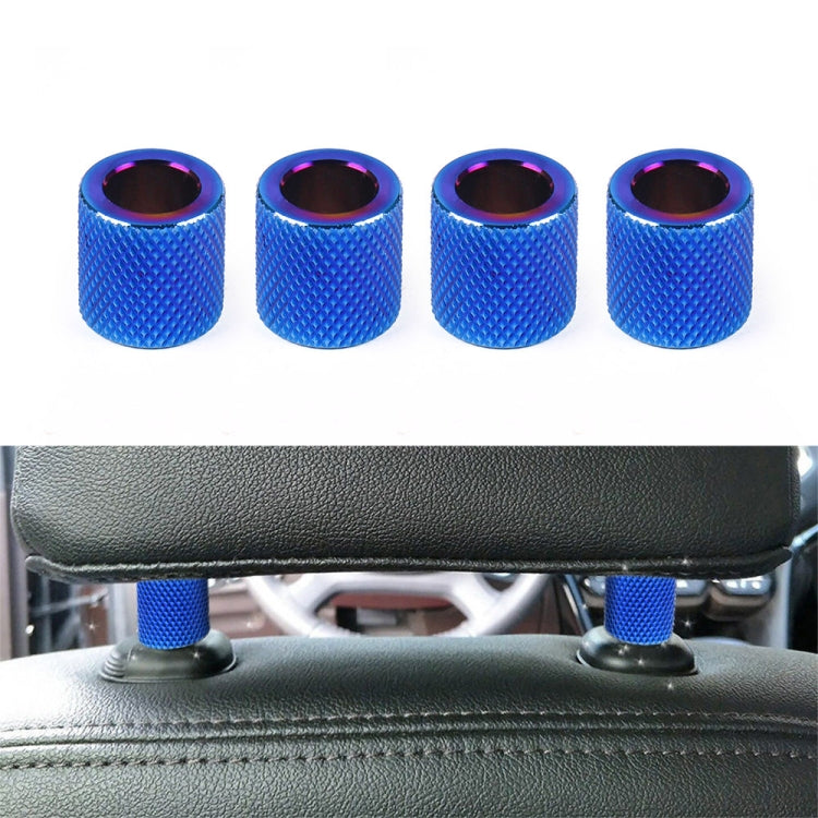 4 in 1 Car Seat Headrest Collars Rings Decor
