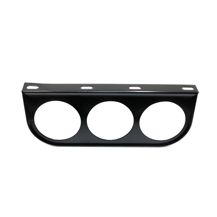 Car 52mm 3 Holes Iron Dash Gauge Meter Pod Mount Holder