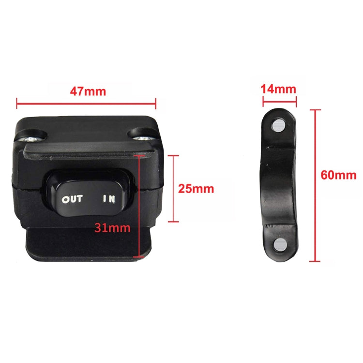For UTV / Pickup Truck / ATV Electric Winch Relay Heavy Duty Solenoid Contactor with Rocker Arm & Switch, Winch Relay with Rocker Arm & Switch