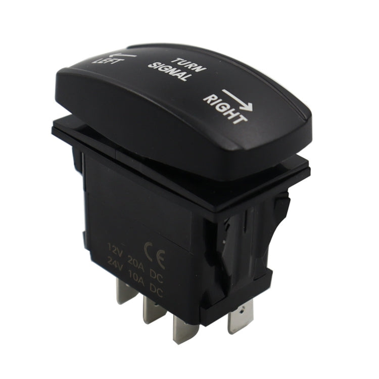 For UTV / ATU Car Turn Signal Light Toggle Switch Turn Signal Kit, Vertical Turn Switch, Horizontal Turn Switch, Vertical Green Turn Switch