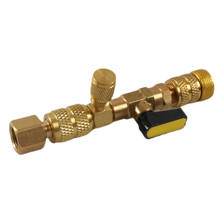A6414 Car Valve Core Loading and Unloading Tool Wrench Refrigeration Tool, A6414