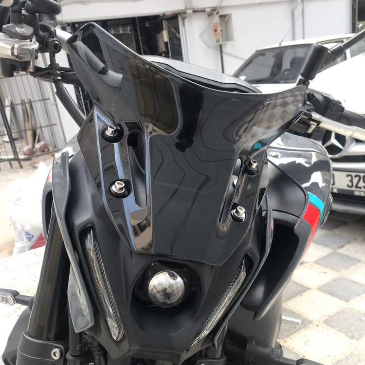For Yamaha MT09 FZ09 21-22 Motorcycle Airflow Deflector Windshield, Yamaha MT09 FZ09 21-22-Black, Yamaha MT09 FZ09 21-22-Transparent, Yamaha MT09 FZ09 21-22-Grey, Yamaha MT09 FZ09 21-22-Dark Blue