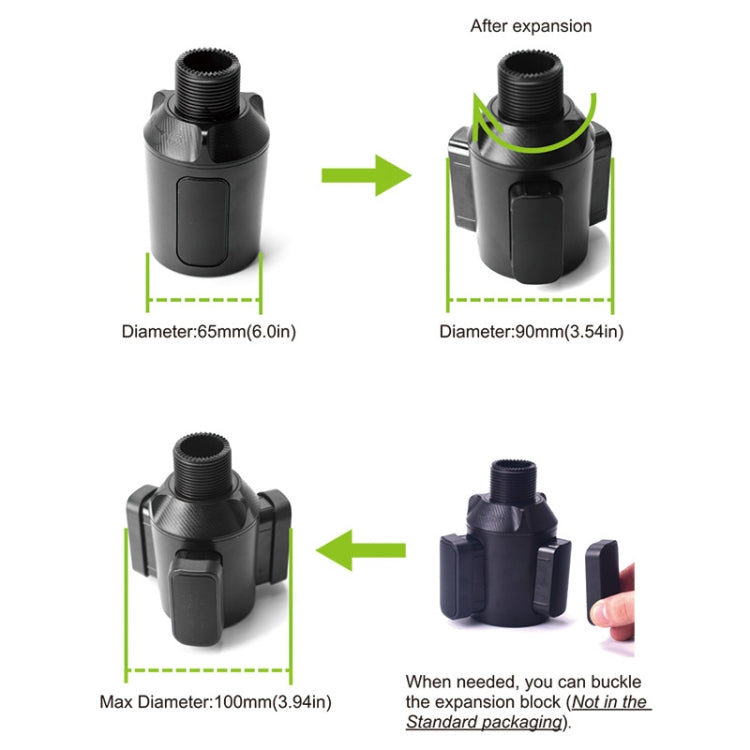 Car Drink Water Cup Mobile Phone Holder, B04 (Green), B04 (Grey), B08 (Green), B08 (Grey)
