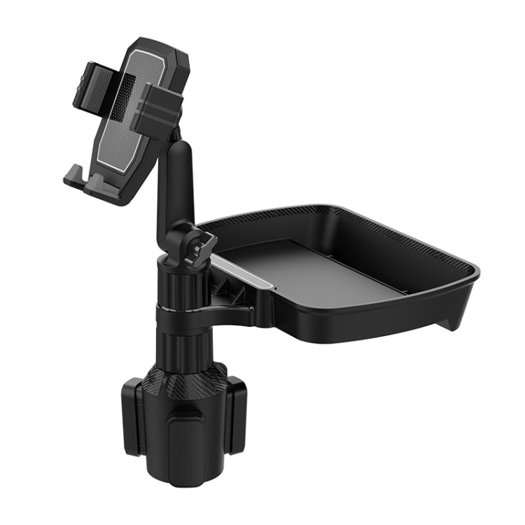 Car Drink Water Cup Mobile Phone Holder 360 Degree Rotating Dinner Plate, B06 (Grey), B06 (Green), B10 (Green), B10 (Grey)
