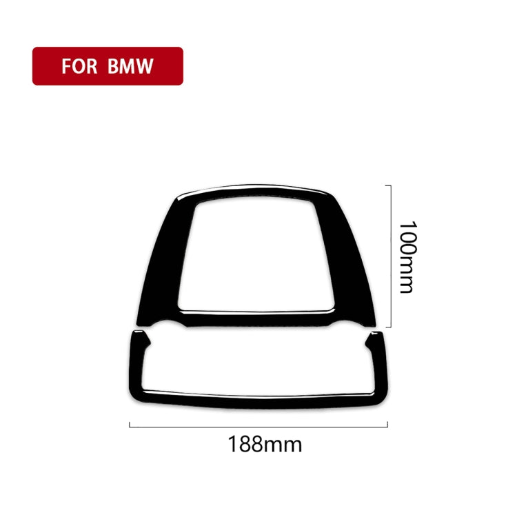 For BMW 5 Series F10 2011-2017 Car Reading Lamp Panel Decorative Sticker, Reading Lamp Panel