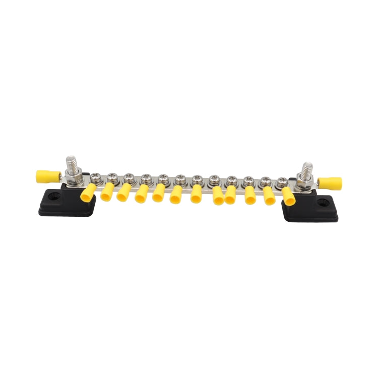 CP-3051 150A 12-48V RV Yacht 12-way Busbar with 14pcs Terminals, CP-3051