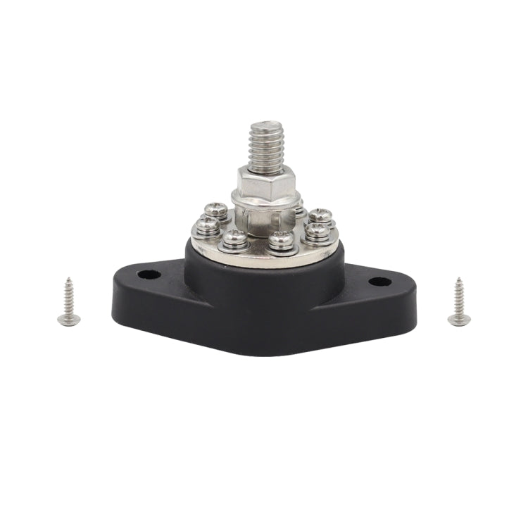 3/8 inch M10 RV Yacht 8-way Terminal Stud with 2 M5x20 Screws