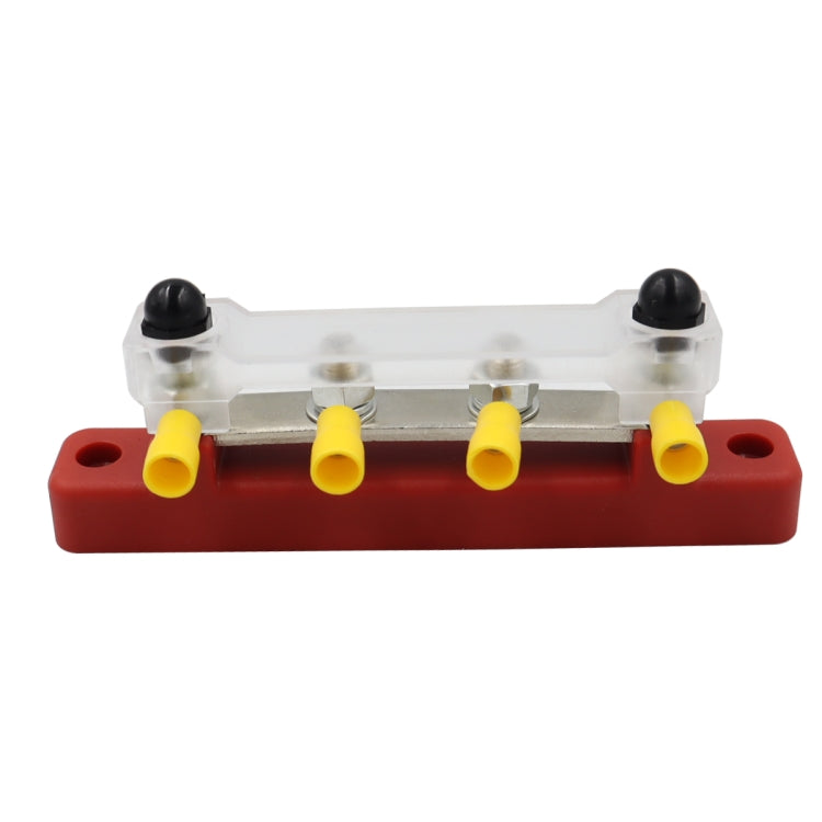CP-3118 150A 12-48V RV Yacht Single-row 2-way Busbar with 4pcs Terminals, CP-3118, CP-3119