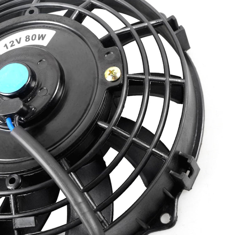 12V 80W Car Powerful Transmission Oil Cooling Fan with Mounting Accessorie, 7 inch, 9 inch, 10 inch, 12 inch