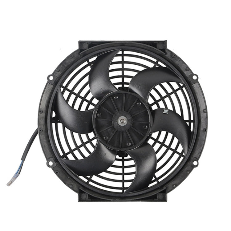 12V 80W Car Powerful Transmission Oil Cooling Fan with Mounting Accessorie, 7 inch, 9 inch, 10 inch, 12 inch