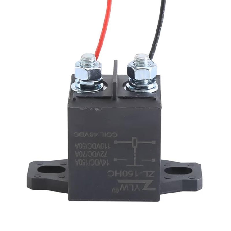 Car New Energy Arc Extinguishing DC 150A Contactor Start Relay, 12V Startup Type, 12V Long Time Type, 24V Startup Type, 24V Long Time Type