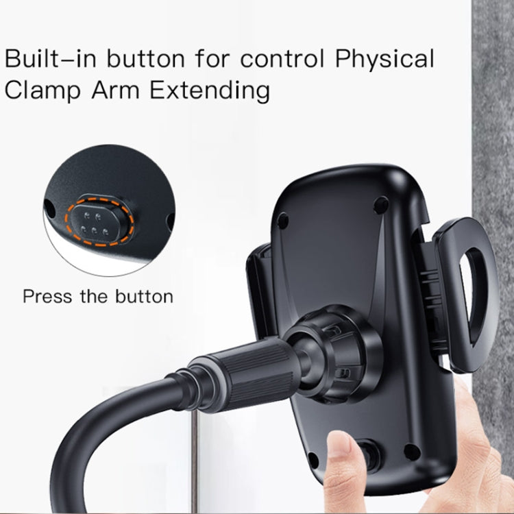 Yesido C112 Universal Car Water Cup Holder Telescopic Hose Phone Holder, C112