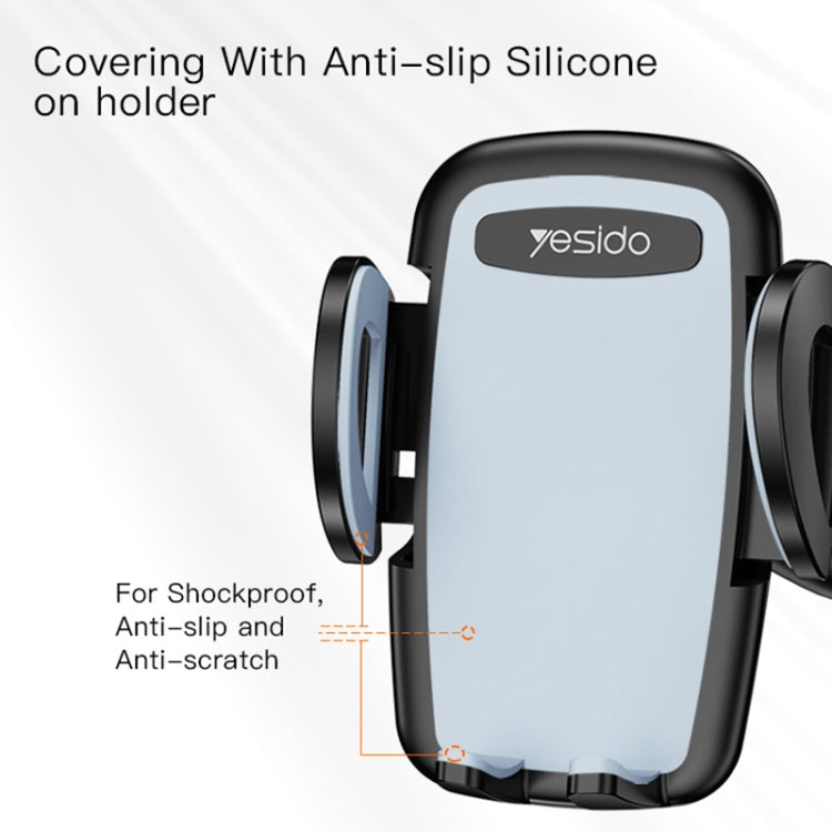 Yesido C112 Universal Car Water Cup Holder Telescopic Hose Phone Holder, C112