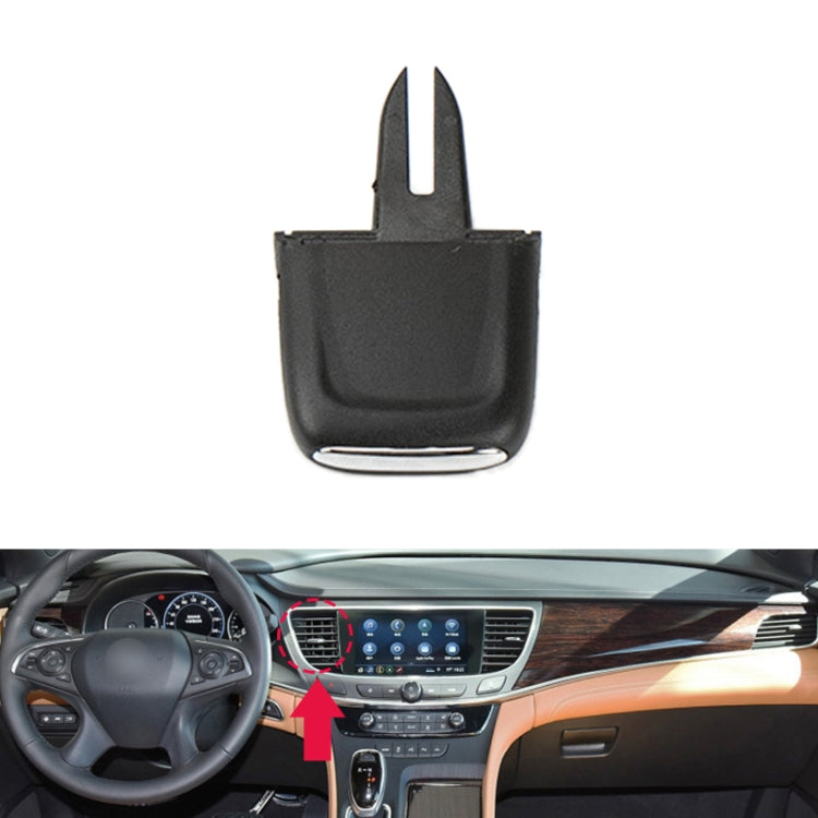For Buick LaCrosse 2016-2021 Left-hand Drive Car Air Conditioning Air Outlet Paddle 26680098, Front Row Left Side, Front Row Middle Left Side, Front Row Middle Right Side, Front Row Right Side, Rear Row Middle Left Side, Rear Row Middle Right Side