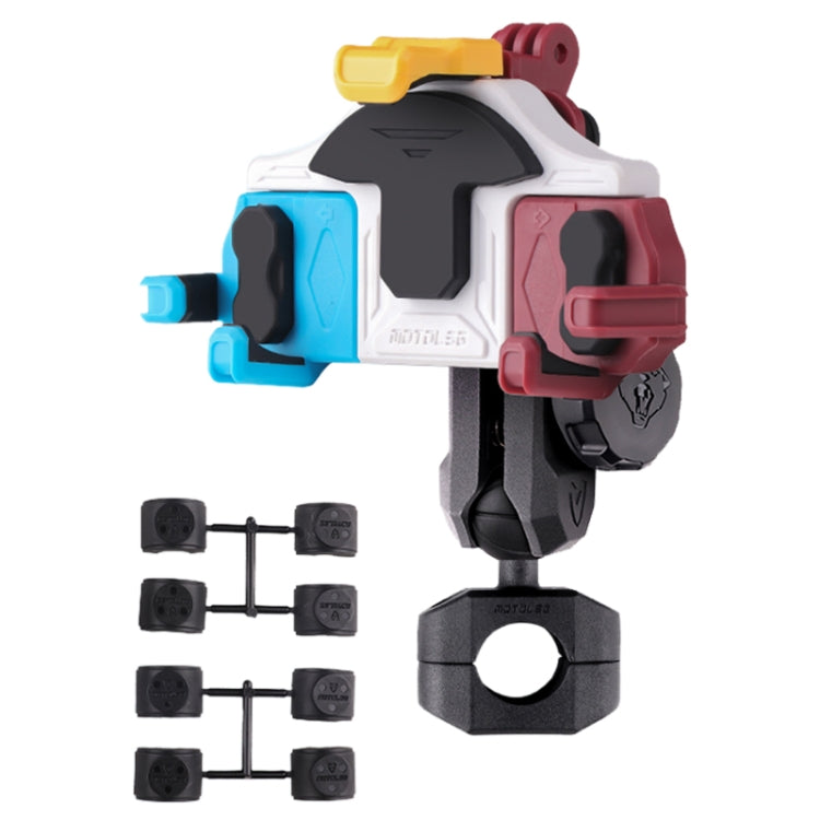 MOTOSLG Crab Motorcycle Phone Clamp Bracket, U-Type Headbar Mount with Anti-theft Lock, U-Type Headbar Mount, O-Type Rear Mirror Mount with Anti-theft Lock, O-Type Rear Mirror Mount, L-Type Rear Mirror Mount with Anti-theft Lock, L-Type Rear Mirror Mou...