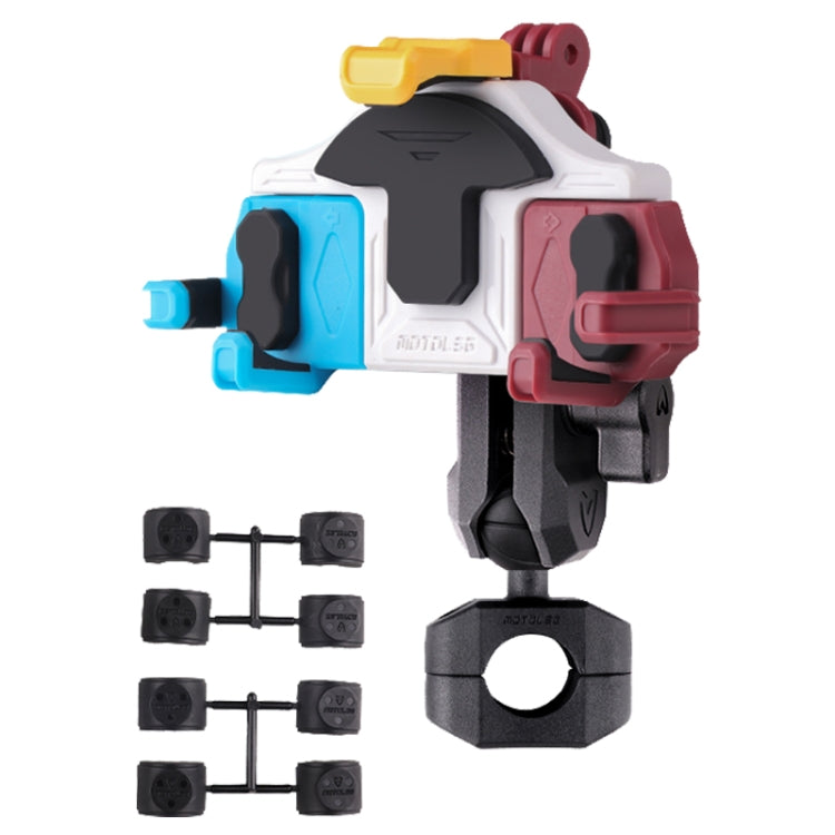 MOTOSLG Crab Motorcycle Phone Clamp Bracket, U-Type Headbar Mount with Anti-theft Lock, U-Type Headbar Mount, O-Type Rear Mirror Mount with Anti-theft Lock, O-Type Rear Mirror Mount, L-Type Rear Mirror Mount with Anti-theft Lock, L-Type Rear Mirror Mou...