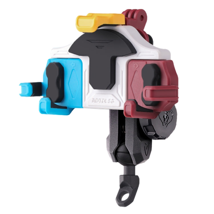 MOTOSLG Crab Motorcycle Phone Clamp Bracket, U-Type Headbar Mount with Anti-theft Lock, U-Type Headbar Mount, O-Type Rear Mirror Mount with Anti-theft Lock, O-Type Rear Mirror Mount, L-Type Rear Mirror Mount with Anti-theft Lock, L-Type Rear Mirror Mou...