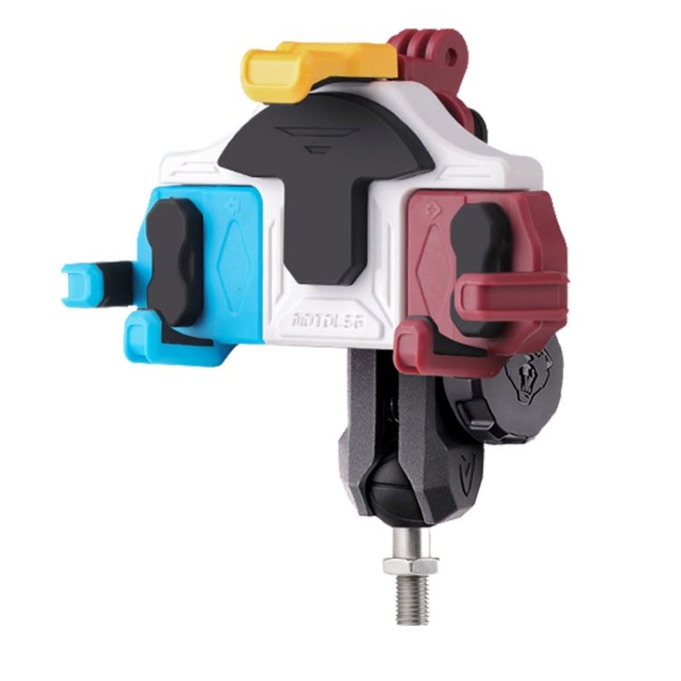 MOTOSLG Crab Motorcycle Phone Clamp Bracket, U-Type Headbar Mount with Anti-theft Lock, U-Type Headbar Mount, O-Type Rear Mirror Mount with Anti-theft Lock, O-Type Rear Mirror Mount, L-Type Rear Mirror Mount with Anti-theft Lock, L-Type Rear Mirror Mou...