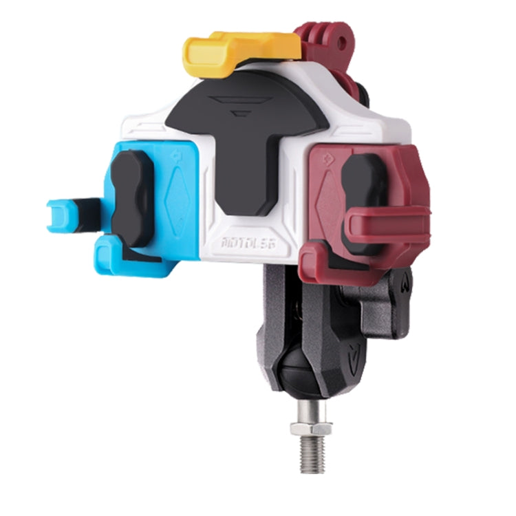 MOTOSLG Crab Motorcycle Phone Clamp Bracket, U-Type Headbar Mount with Anti-theft Lock, U-Type Headbar Mount, O-Type Rear Mirror Mount with Anti-theft Lock, O-Type Rear Mirror Mount, L-Type Rear Mirror Mount with Anti-theft Lock, L-Type Rear Mirror Mou...