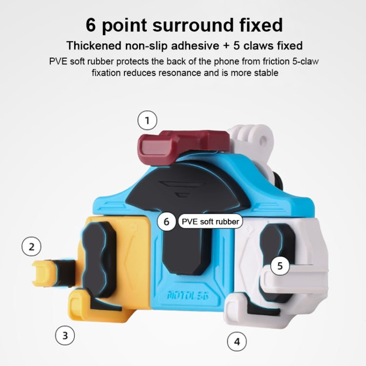 MOTOSLG Crab Motorcycle Phone Clamp Bracket, U-Type Headbar Mount with Anti-theft Lock, U-Type Headbar Mount, O-Type Rear Mirror Mount with Anti-theft Lock, O-Type Rear Mirror Mount, L-Type Rear Mirror Mount with Anti-theft Lock, L-Type Rear Mirror Mou...