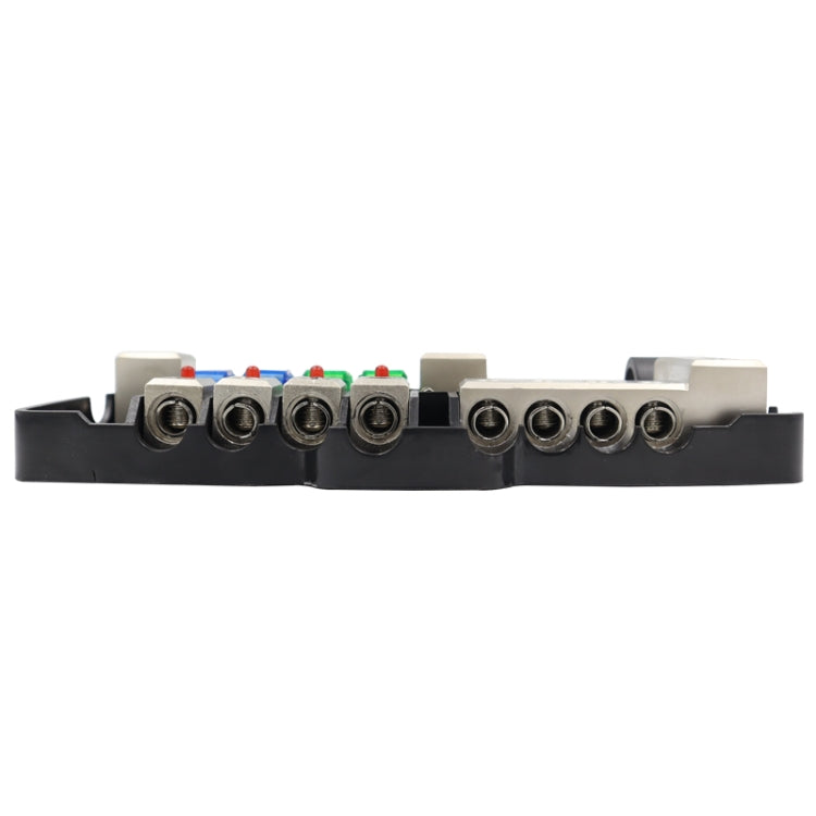 CP-0722 Orvac 0-4 GA 4 Circuit HD Fuse Power Distribution Block Ground Buss with LED Indicator, CP-0722
