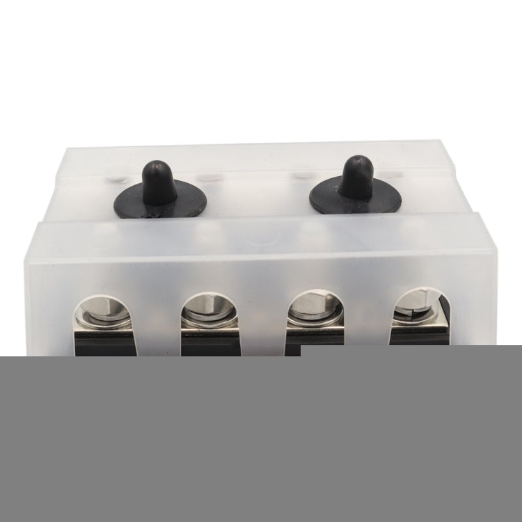 RV Modified Yacht Double-row 4-way Busbar with Dust Cover, CP-3156 M8, CP-3157 M10