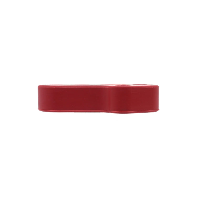 XH-6282 7 Holes Car Exhaust Hanger Bushing Muffler Rubber Insulator Mount Bracket