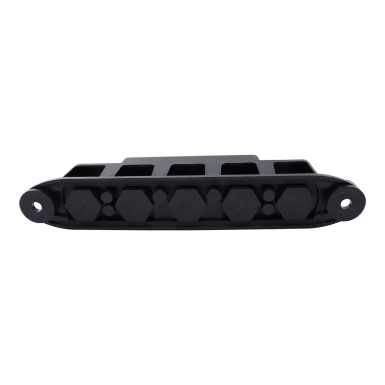 RV Yacht M8 Single Row 5-way Power Distribution Block Busbar with Cover, CP-4122-01, CP-4122-02