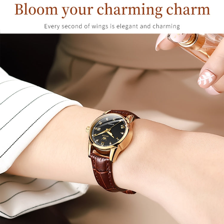 OLEVS 6896 Women Multifunctional Luminous Waterproof Quartz Watch, 6896 Women