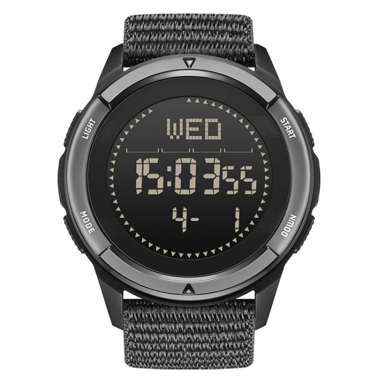 NORTH EDGE ALPS Outdoor Waterproof Men Carbon Fiber Digital Nylon Strap Smart Sports Watch, ALPS