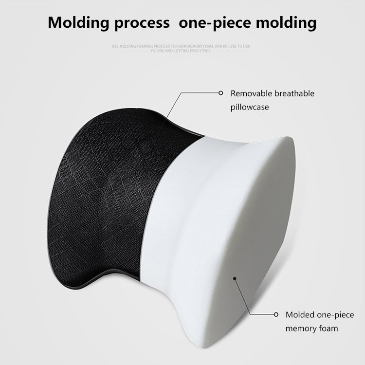 Car Headrest Cushion Car Seat Pillows Neck Protectors Memory Cotton Pillow