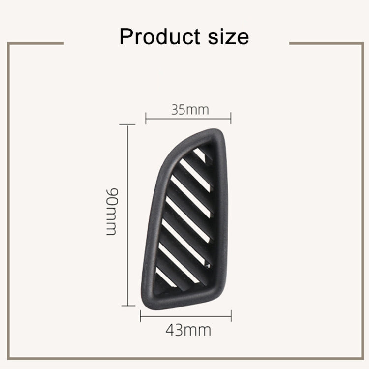 For Mercedes-Benz GLC W253 2016-2022 Car Dashboard Small Air Outlet Air-conditioning Outlet 2536803802, Right Side, Left Side