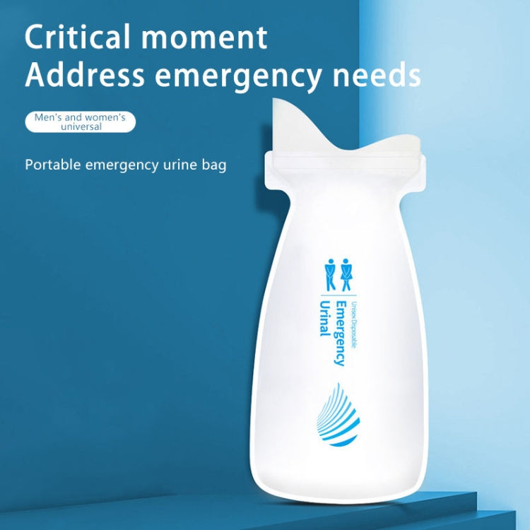 4pcs / Set Vehicle Emergency Urine Bags Unisex Disposable Portable Toilet 700ml, 700ml