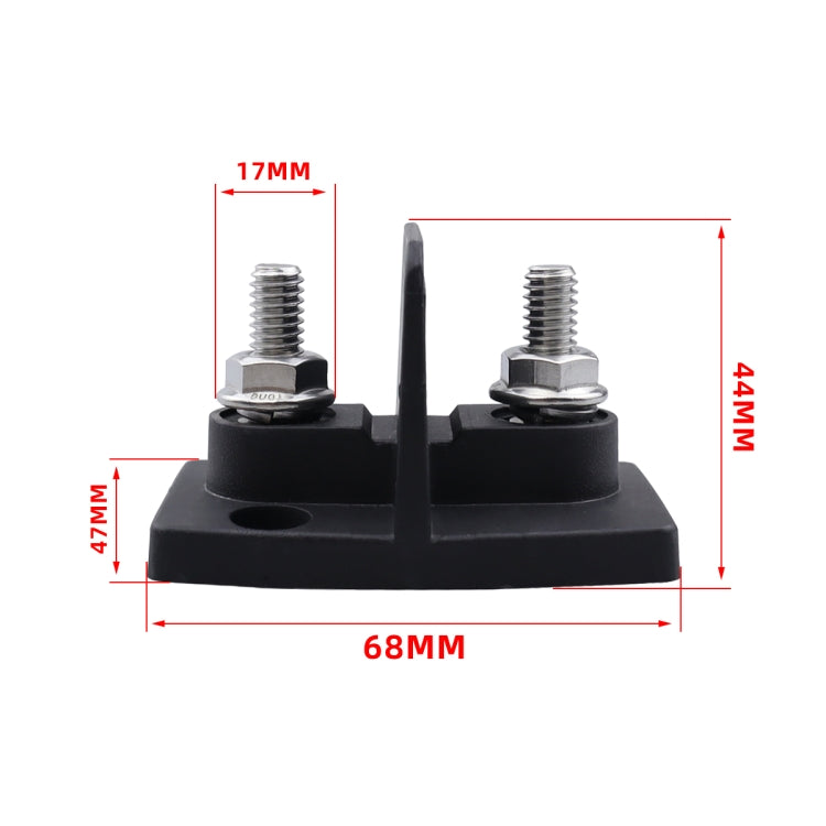 CP-4295 Dual Power M8 Binding Post Cable Connector, CP-4295