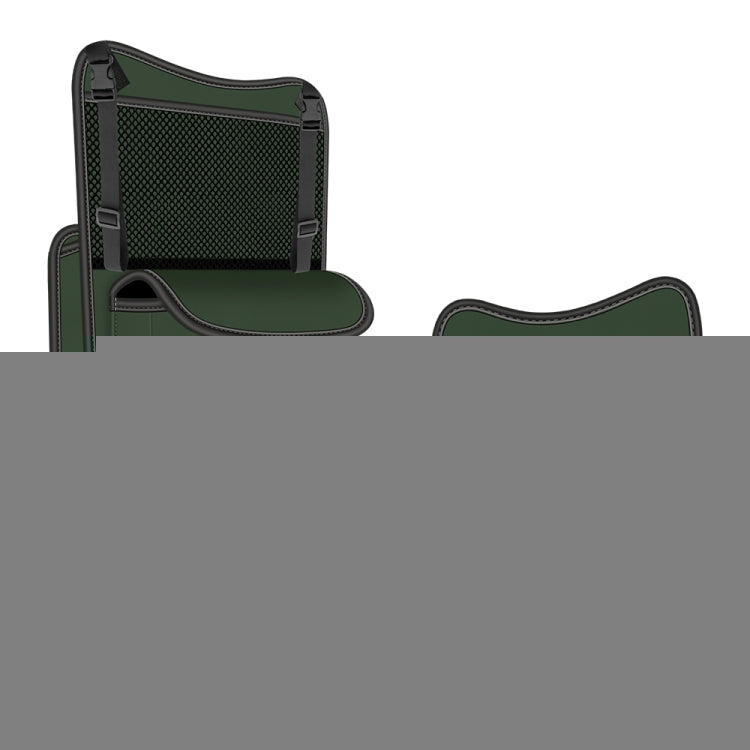3054 Napa Texture Leather Car Center Console Storage Bag, 3054 (Olive Green), 3054 (Black), 3054 (Grey), 3054 (Brown)