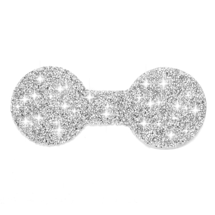 For Ford Mustang Mach E 2021 Car Large Cup Base Diamond Decorative Sticker, Large Cup Base