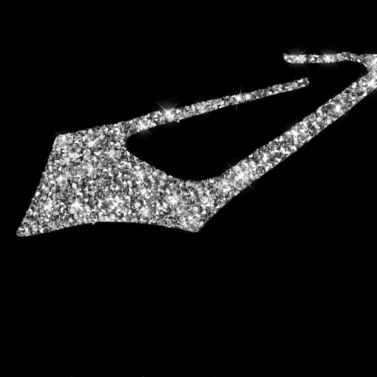 For Chevrolet Corvette C7 2014-2019 Car Left Air Outlet Panel Diamond Decorative Sticker, Left Drive, Left Air Outlet Panel