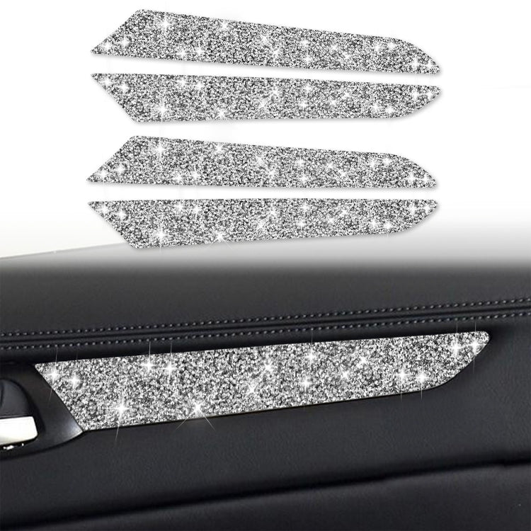 For Mazda CX-5 2017-2018 Car Door Panel Diamond Decorative Sticker,Left and Right Drive Universal, Car Door Panel