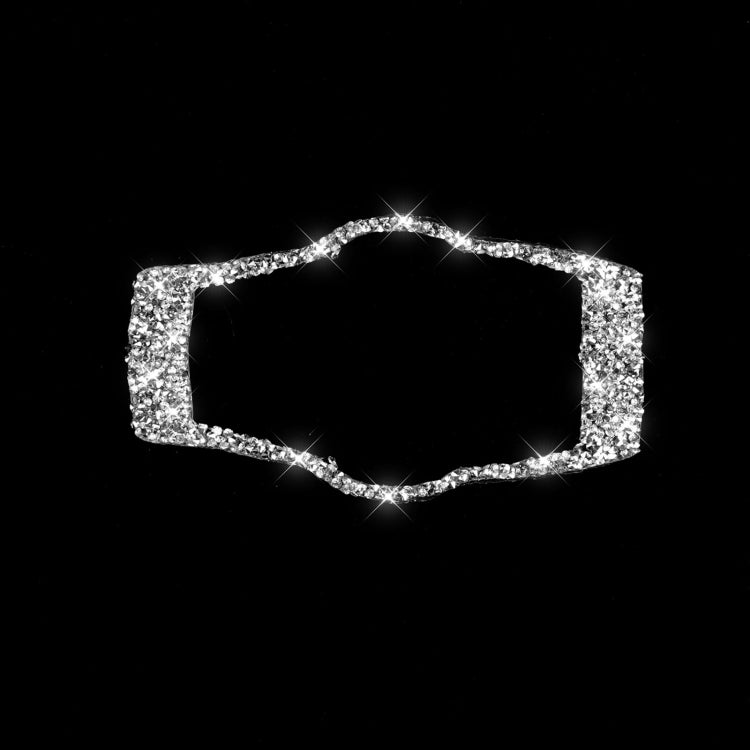 Car Headlight Switch Frame Diamond Decorative Sticker for BMW 3 Series E90 / E92 / E93 2005-2012, Modified 320i / 325i, Headlight Switch Frame