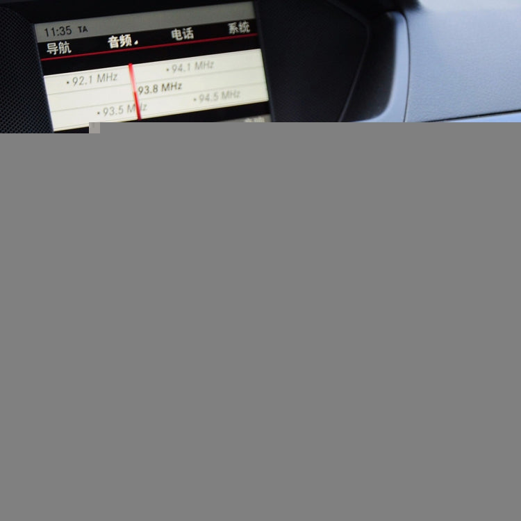 For Mercedes-Benz C-class W204 2011-2013 Car Middle Air Outlet Diamond Decorative Sticker, Left and Right Drive, Middle Air Outlet