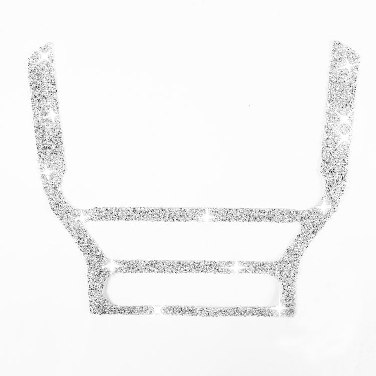 Car CD Panel Diamond Decoration Sticker, Left and Right Drive, CD Panel