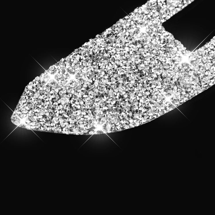 4pcs Car Window Lift Panel Diamond Decoration Sticker, Right Drive, Window Lift Panel, Right Drive