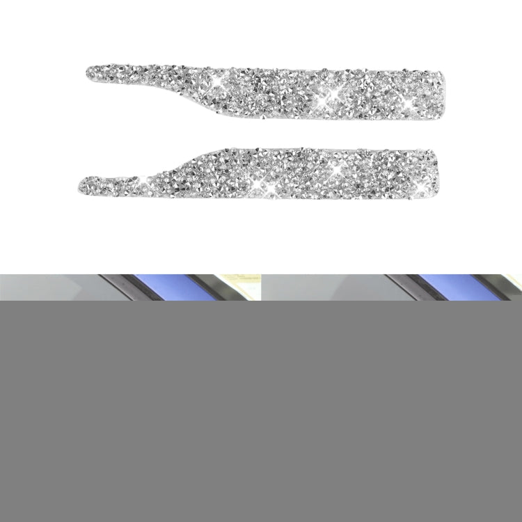 Car Rearview Mirror Anti-collision Strip Diamond Decoration Sticker, Left and Right Drive, For BMW