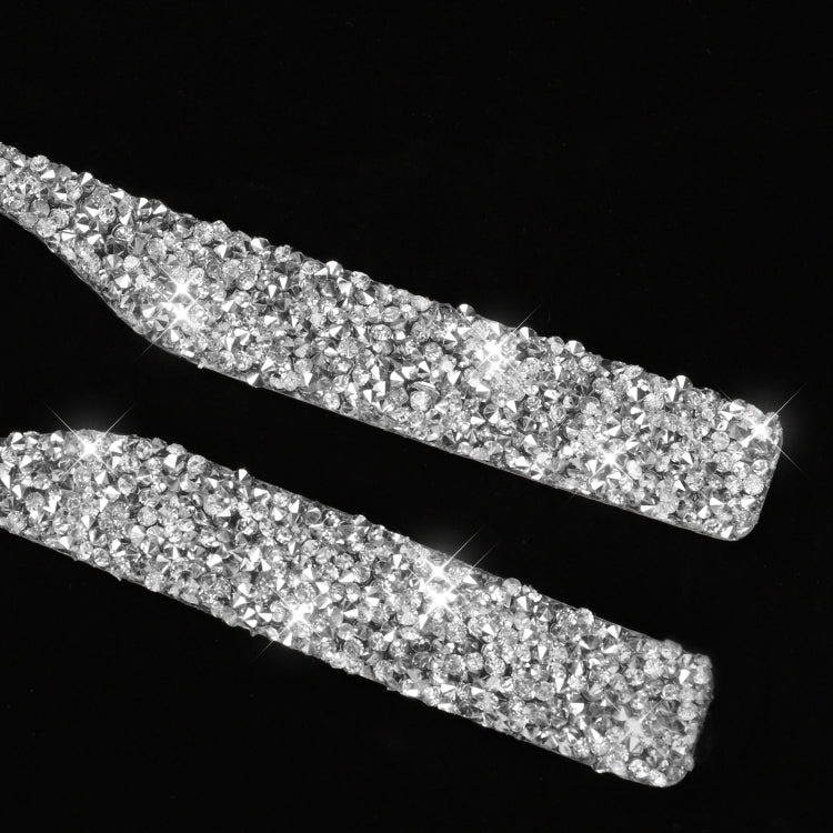 Car Rearview Mirror Anti-collision Strip Diamond Decoration Sticker, Left and Right Drive, For BMW